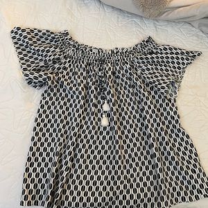 Kate Spade - live colorfully blouse